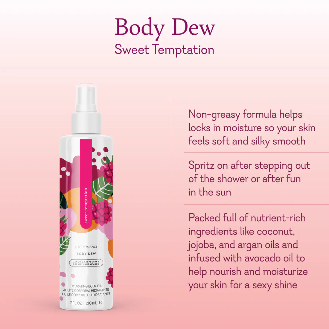 Pheromone Body oil - Sweet temptations