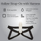 Hollow strap-on with harness #61