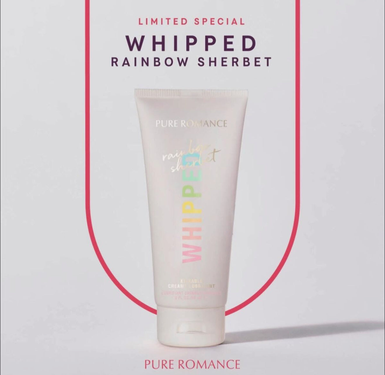 Whipped rainbow